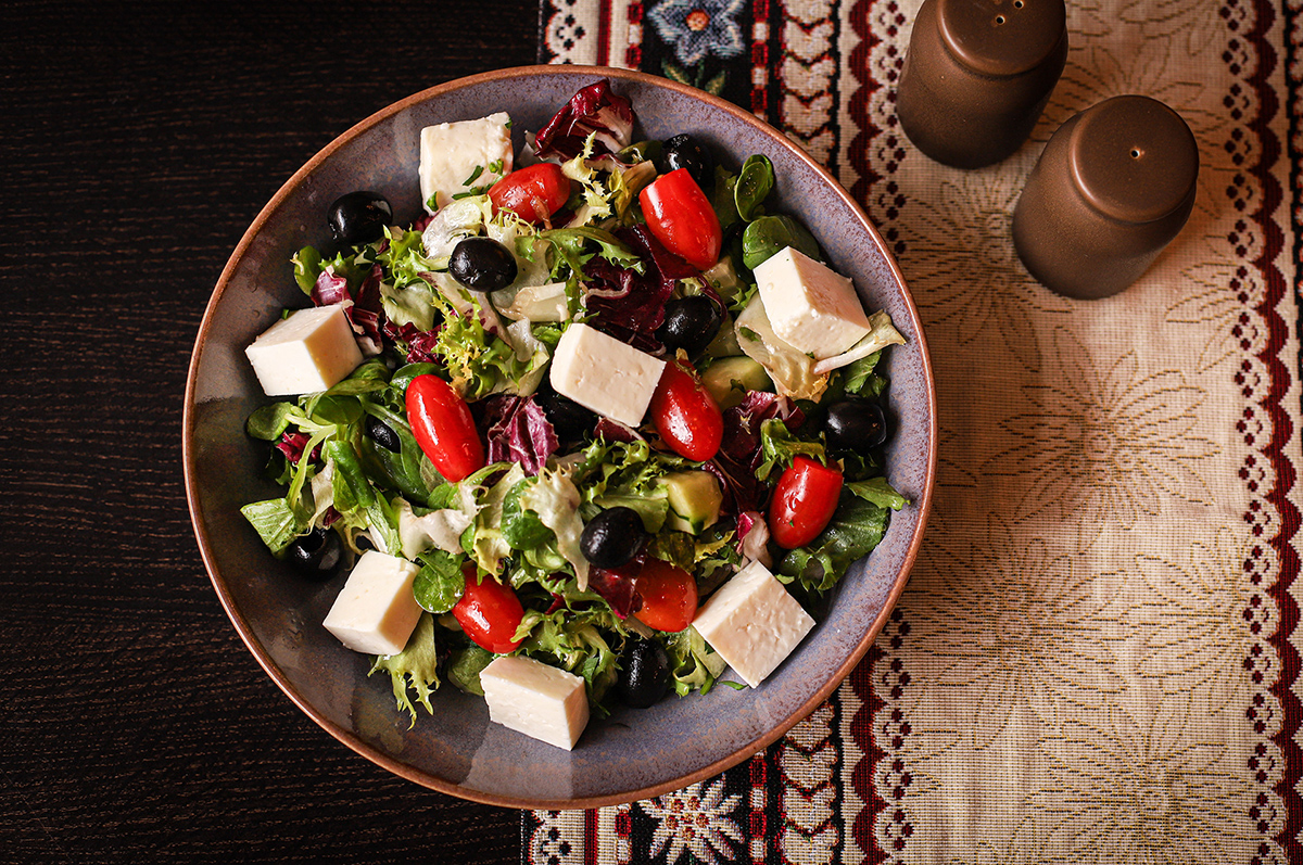 Produktová fotografie Recky Salat